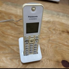 Panasonic VE-GZ31DL-W 電話機 ホワイト　子機付きの画像