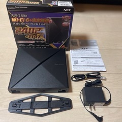 使用歴1年未満　NEC Aterm WX3600HP 無線LANルーターの画像