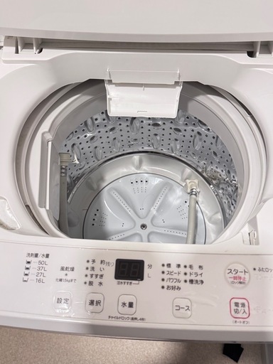 YAMADA電機オリジナルブランド　6.0kg洗い　全自動洗濯機