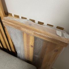 無印良品 木製シングルベッドの画像
