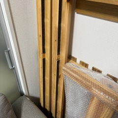 無印良品 木製シングルベッドの画像