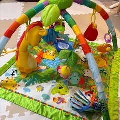 フィッシャープライス　こどもちゃれんじ　ベビージムの画像