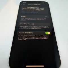 【中古】iPhone 12 ホワイト 64GB／角にキズあり／動作良好の画像
