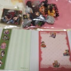 鬼滅メモ帳人形シールの画像