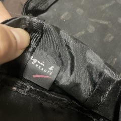 アニエスベーのコスメ柄ポーチです☺️の画像