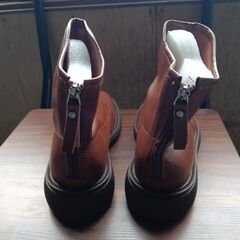 新品 23cm レディース スニーカー ブラウン シューズ 靴 厚底 識別番号:【B091-Z】の画像