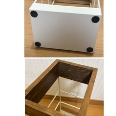 ナチュラル雑貨　新品　プリュイ 傘立て　アンティーク　アイボリー　の画像