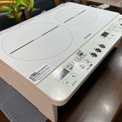 アイリス　二口IHコンロ脚付の画像
