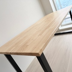 高級天板ワーキングデスク（ダイニングテーブルとしてもお使い頂けます）の画像