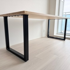 高級天板ワーキングデスク（ダイニングテーブルとしてもお使い頂けます）の画像