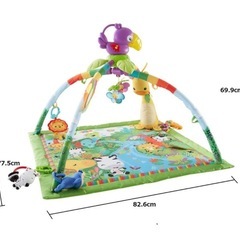 フィッシャープライス　こどもちゃれんじ　ベビージムの画像