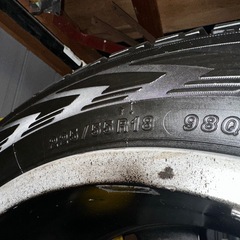 スタッドレスタイヤ　4本セット　225 55 R18 の画像