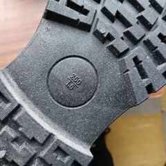 新品 25cm レディース ブーツ ブラック 厚底 シューズ ショートブーツ 識別番号:【B092-Z】の画像