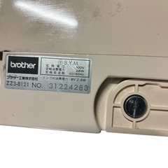 【美品】brother コンピュータミシン sincere-L ZZ3-B121 ほぼ未使用の画像