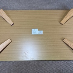 ニトリ　折りたたみローテーブル　幅 1200✕奥行 750x高さ324mmの画像