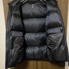 【Y00062】UNIQLO（ユニクロ）ウルトラライトダウン　ボリュームジャケット　Mの画像