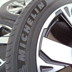夏スバル純正 18インチ SK フォレスター 純正★美品★スバル【富山】レヴォーグ レイバック クロストレック 夏 225/55R18 人気の ミシュラン 中古4本 18インチの画像