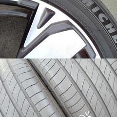 夏スバル純正 18インチ SK フォレスター 純正★美品★スバル【富山】レヴォーグ レイバック クロストレック 夏 225/55R18 人気の ミシュラン 中古4本 18インチの画像