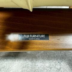 『FUJIFURNTURE』富士ファニチア リクライニングチェア ダイニングチェア 食卓チェア リビングチェア キャスター付き チェア 椅子 イス 2脚 RWcha113の画像