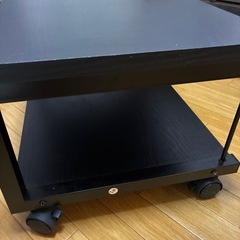 テレビ台　ブラックの画像