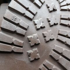 新品 23cm レディース スニーカー ブラウン シューズ 靴 厚底 識別番号:【B094-Z】の画像