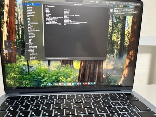 13.6インMacBook AirM4 16GB 512SSD
