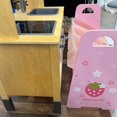 豪華おままごとセット！IKEA DUKTIGキッチン＆マザーガーデン収納ラック付きの画像