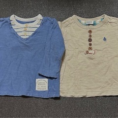 80 長袖2着　長ズボン3着の画像