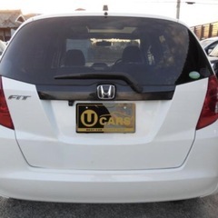 フィット GFパッケージ H20年 車検R9年7月 スカイルーフ付(ガラス天井) ETC バックカメラの画像