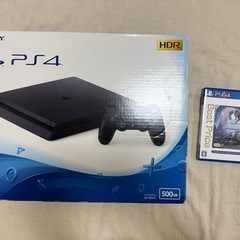 PS4  本体　箱つきの画像