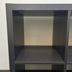 IKEA カラックス　77cm×147cm ブラックブラウンの画像