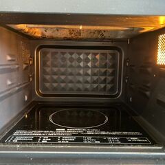 【⭐️全額返金保証⭐️】★YAMAZEN 電子レンジ YRP-F180V(W) 2022年製の画像