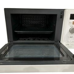 【⭐️全額返金保証⭐️】★YAMAZEN 電子レンジ YRP-F180V(W) 2022年製の画像