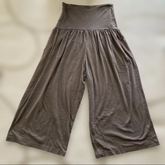 無印良品　マタニティ　ワイドパンツの画像
