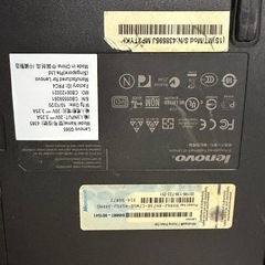 ノートパソコン　Windows7  15年ぐらい前に購入の画像