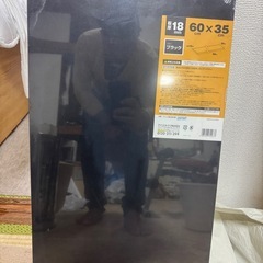 アイリスオーヤマ カラー化粧棚板 LBC-635 ブラックの画像