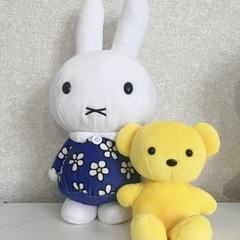 ミッフィー  ムーミン　クワッス　ぬいぐるみの画像