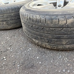 日産 フェアレディZ z34 純正ホイール　18インチ 8j 9j 114.3 5穴　エンケイ タイヤ付 z33 流用 s15 s14 s13 シルビア スカイラインの画像