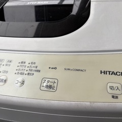 【日曜日引取】洗濯機可動品　HITACHIの画像