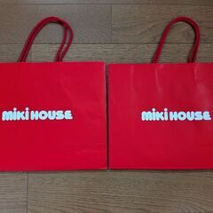 ショッピングバッグ　アパレル系4種類の画像