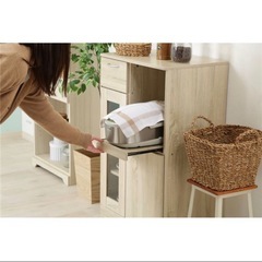 【急募】食器棚⭐︎ほぼ未使用⭐︎組立済の画像