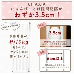 にゃんゲート  LIFAXIA ペットゲートの画像