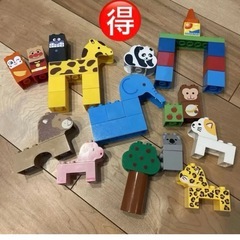 ブロックラボ アンパンマン アンパンマンとあつまれ!どうぶつえんブロックセットの画像