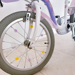 Disney 自転車 16インチ 美品　の画像