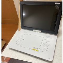 新品！ポータブルDVDプレーヤー cd dvdプレーヤー 最大5時間連続再生の画像