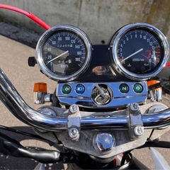 名車カワサキバリオス　カスタム　1型45psフルパワー　自賠責R8.7 日曜日まで価格　 直して乗って下さい。の画像