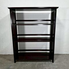 『KYUSHU』九州民芸家具 書棚 本棚 飾棚 オープンシェルフ シェルフ 樺無垢材 RWboo9の画像