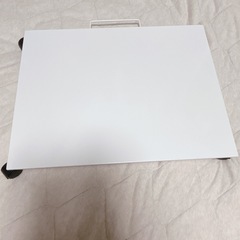 プリンター台 スライド式 460mm幅 白 A7370-0の画像