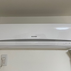 【美品】6〜9畳用エアコン(2024年製)アイリスオーヤマの画像