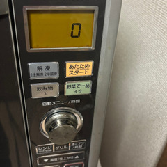 パナソニック オーブンレンジ 2009年製の画像